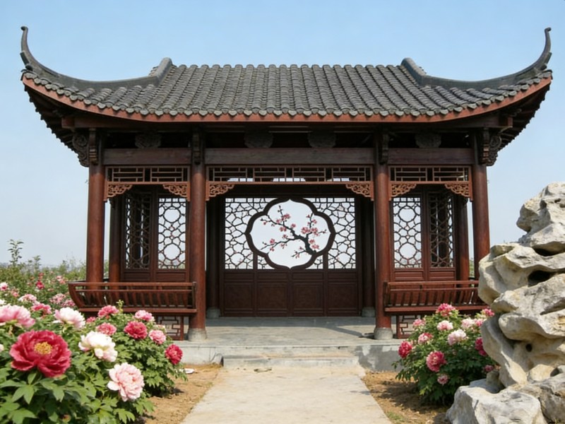 广东防腐木方亭